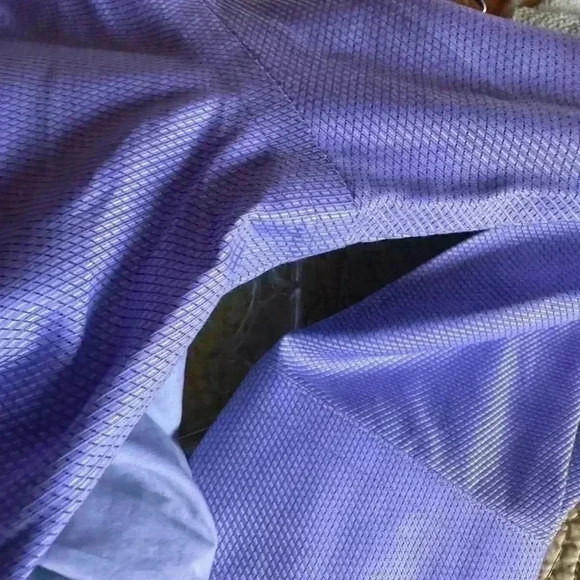 Nordstrom lavender dress shirt size 17 34/35 trim fit. EUC . - Picture 8 of 11